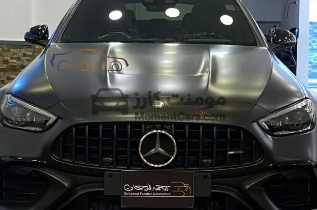 مرسيدس C63 AMG كوبيه 2024 هايبرد كسر زيرو