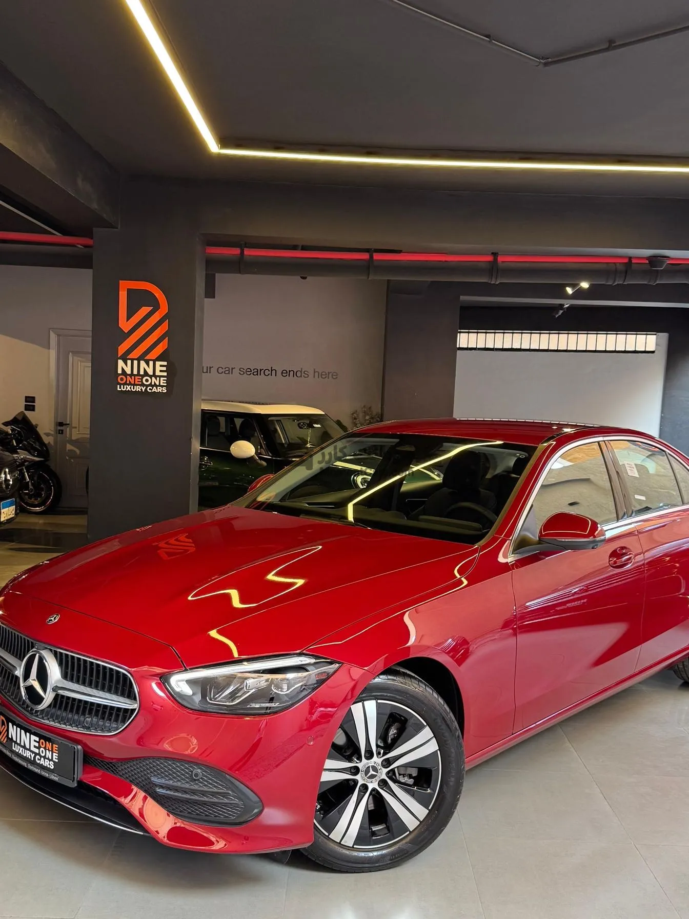 مرسيدس C180 أفانتجارد 2024 كسر زيرو