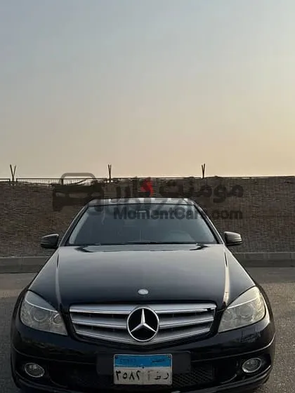 مرسيدس C180 2010 AMG كاملة فتحة سقف جلد للبيع