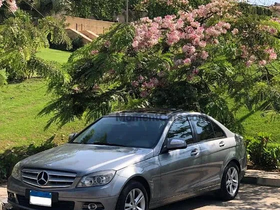 مرسيدس C200 موديل 2007 فابريكة بالكامل للبيع