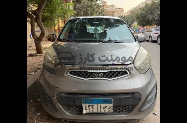 كيا بيكانتو 2012 مانيوال رخصة سنة عداد 101 ألف