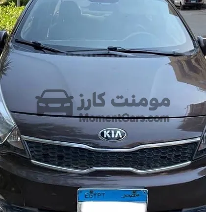 كيا ريو 2016 اعلى فئة بصمة اتوماتيك فرش جلد للبيع