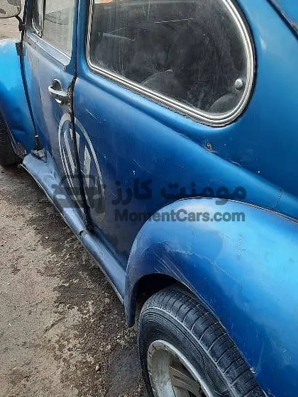 فولكس فاجن بيتل 1971 للبيع بحالة جيدة ورخصة حتى 2027
