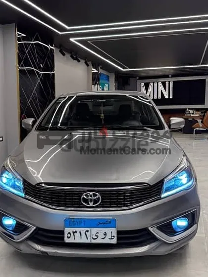 تويوتا بيلتا 2022 اعلى فئة بصمة اتوماتيك 88 ألف كم