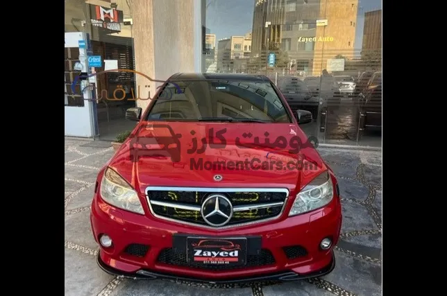 مرسيدس C 180 موديل 2010 أعلى فئة AMG حالة ممتازة