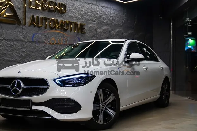 مرسيدس C180 موديل 2024 للبيع 7000 كم أتوماتيك