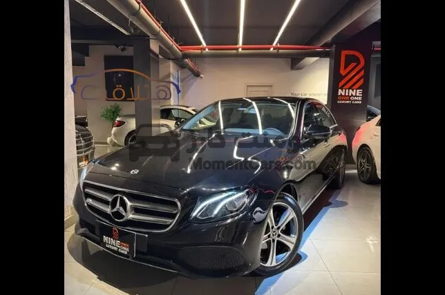 مرسيدس E 180 موديل 2018 كسر زيرو للبيع