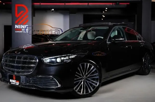 مرسيدس S 450 موديل 2024 كسر زيرو للبيع