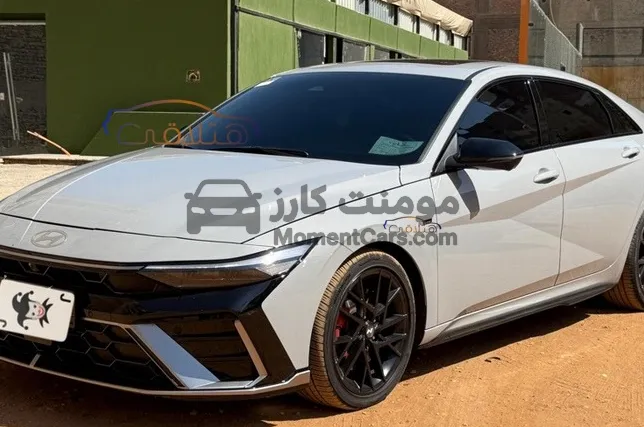 هيونداي افانتي NLine 2025 كسر زيرو للبيع 5700 كم