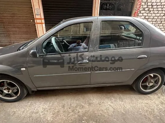 رينو لوجان 2010 مانيوال مفيهاش مصروف للبيع