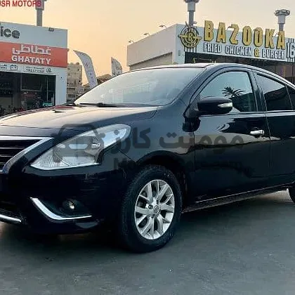 نيسان صني 2018 الفئة الثانية أوتوماتيك للبيع في الشيخ زايد