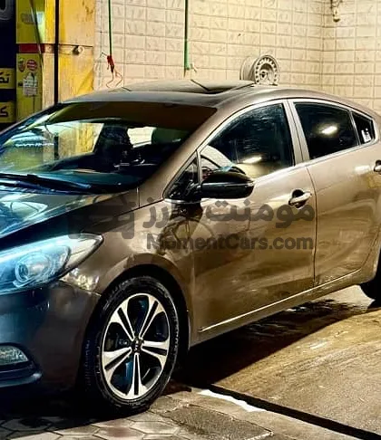 كيا سيراتو 2014 اعلى فئة فتحة سقف وبصمة للبيع