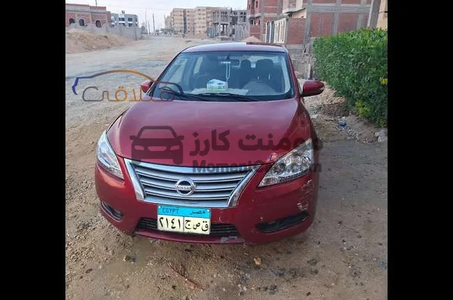 نيسان سنترا 2018 بصمة وشاشة بحالة ممتازة