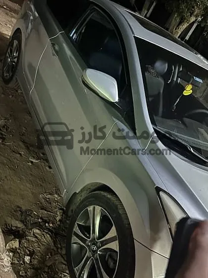 هيونداي إلنترا كوبيه 2013 أعلى فئة بصمة وفتحة سقف للبيع
