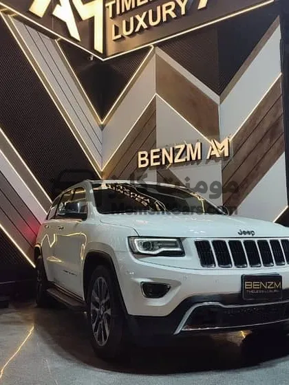 جيب جراند شيروكي 2018 كاملة بصمة جلد فتحة سقف