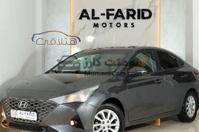 هيونداي اكسنت 2021 اتوماتيك للبيع 50 ألف كم
