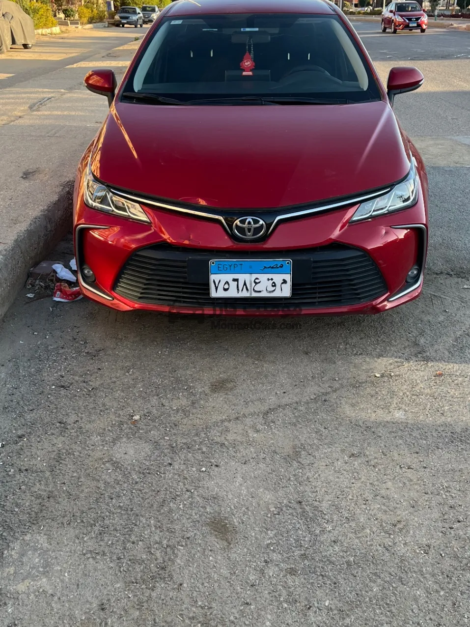 تويوتا كورولا 2022 اتوماتيك فئة تانية للبيع 55 ألف كم