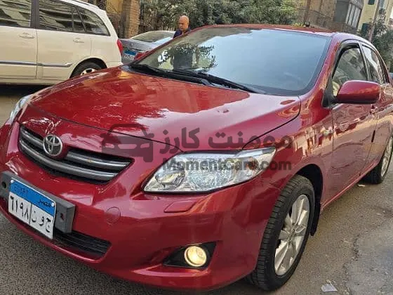 تويوتا كورولا 2010 بصمة توب لاين اتوماتيك