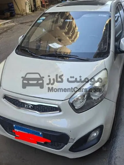 كيا بيكانتو 2013 هاتشباك أوتوماتيك أعلى فئة بفتحة سقف