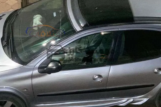 بيجو 206 هاتش 2005 مانيوال فتحة سقف وجنوط