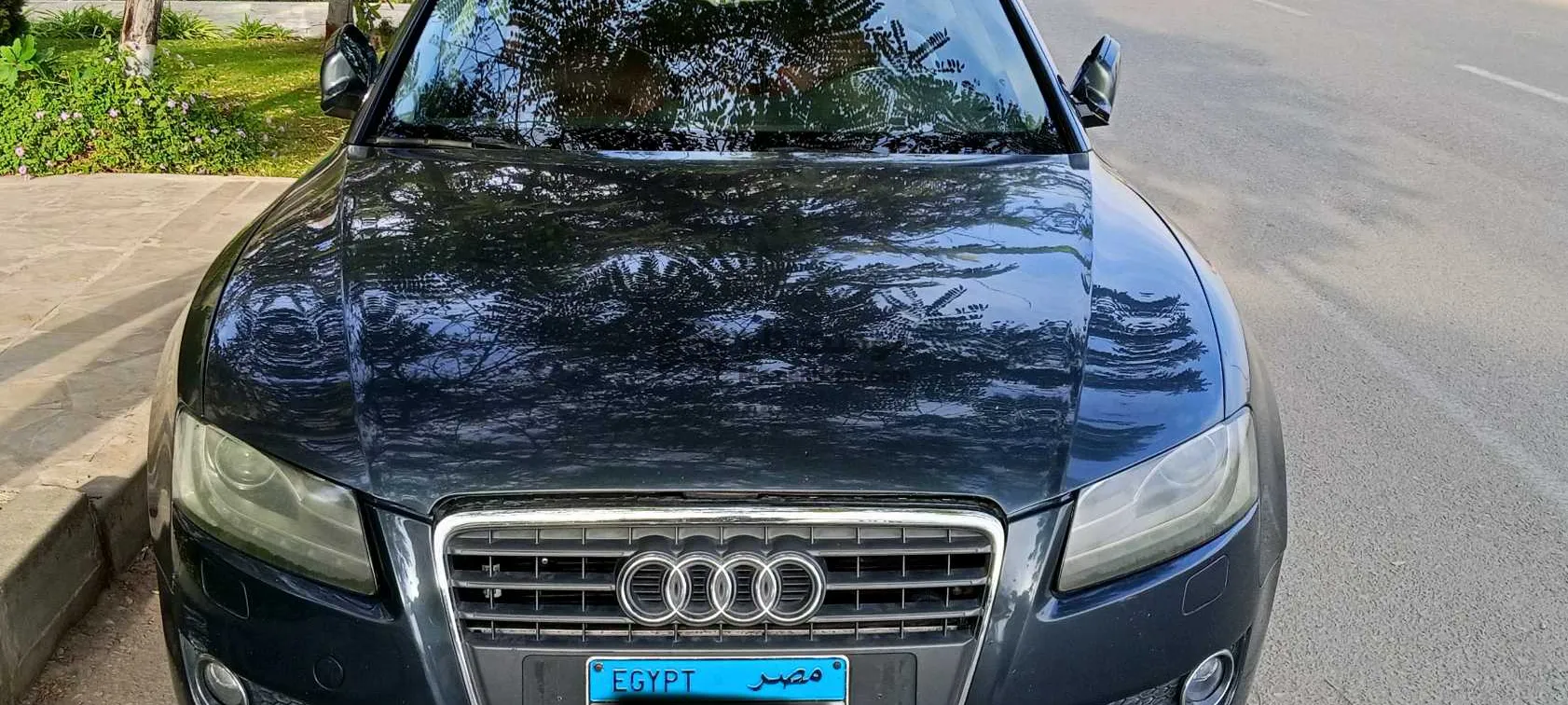 أودي A5 2011 فتحة سقف جلد عداد 72 ألف كم