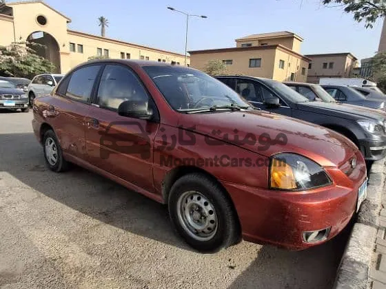 كيا ريو 2003 مانيوال للبيع بحالة ممتازة ورخصة سارية