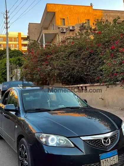 مازدا 3 موديل 2008 فابريكا دواخل ورخصة 3 سنوات للبيع