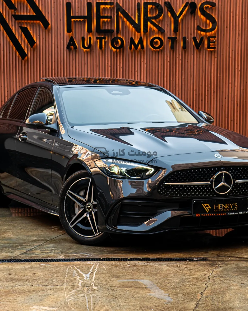 مرسيدس C180 موديل 2024 AMG كسر زيرو