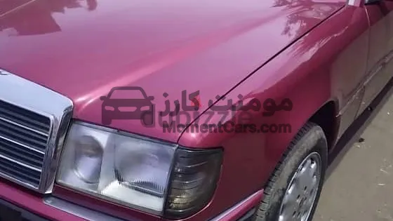 مرسيدس E200 موديل 1990 للبيع عداد قليل 165 ألف