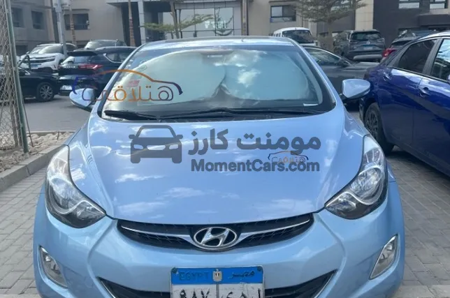 هيونداي إلنترا MD 2012 توب لاين بصمة وفتحة سقف