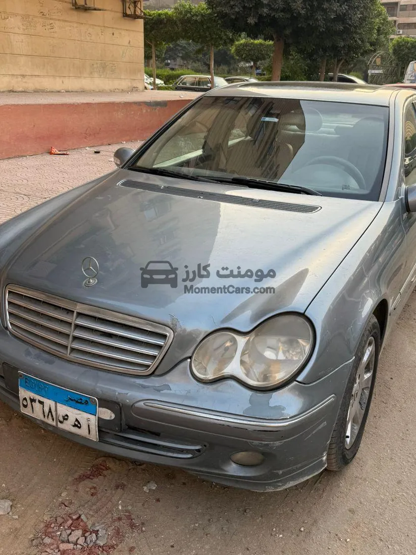 مرسيدس C200 موديل 2005 اتوماتيك رخصة 3 سنين