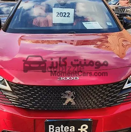 بيجو 3008 GT Line 2022 كسر زيرو 30 ألف كم للبيع