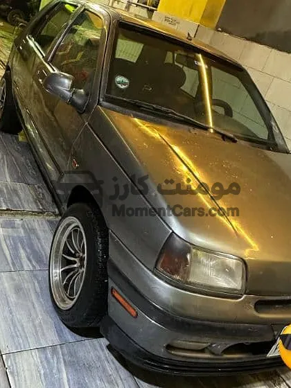 رينو كليو 1995 اتوماتيك للبيع بجنوط سبور ورخصة 3 سنوات