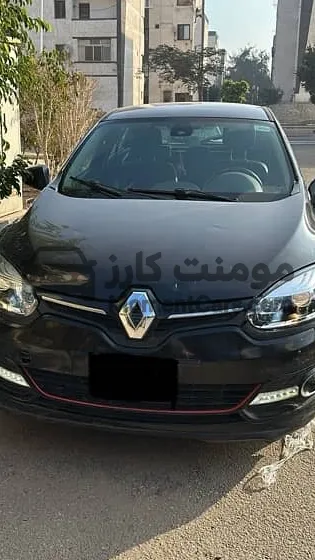 رينو ميجان 2016 هاتشباك اوتوماتيك سوداء للبيع