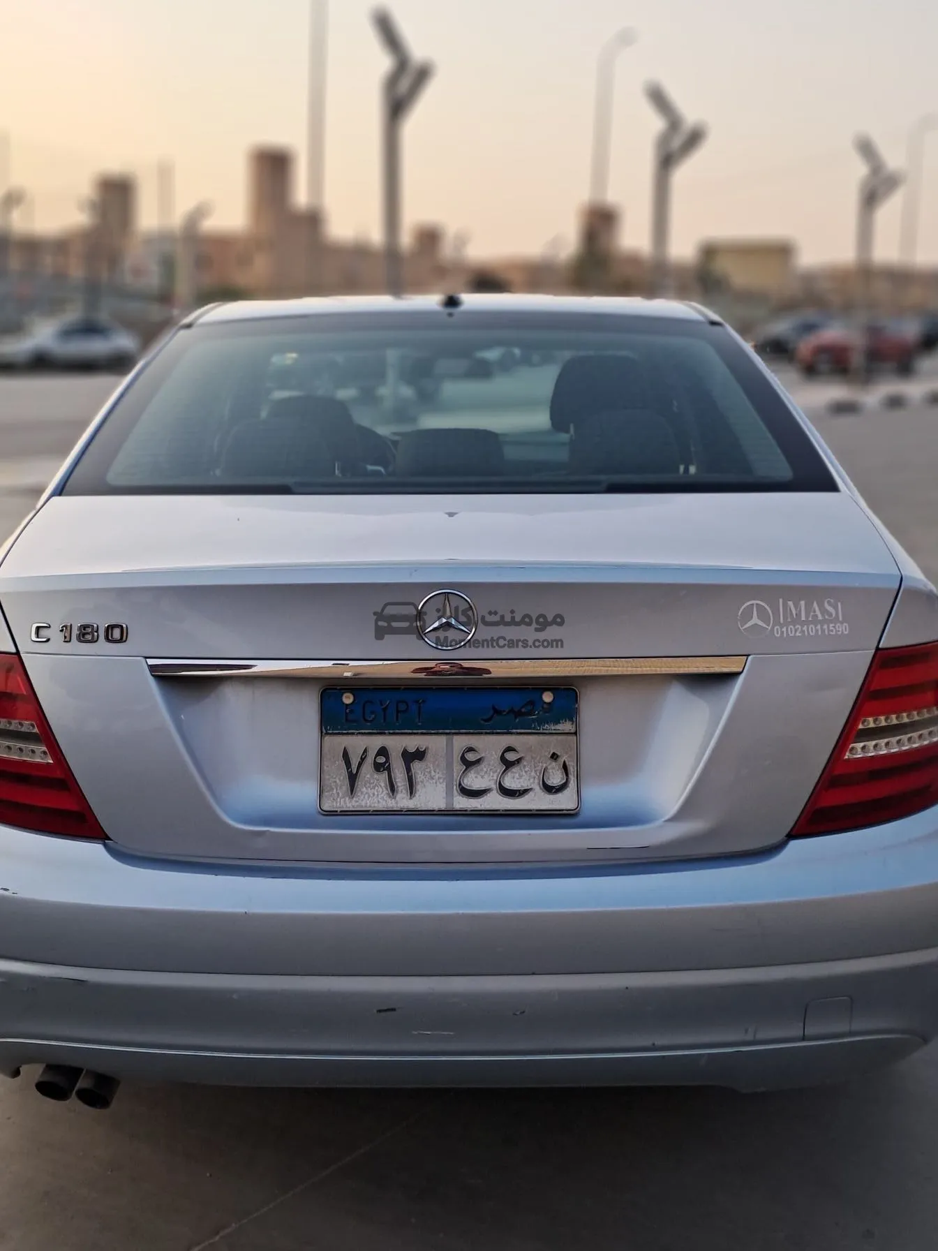 مرسيدس C180 2013 بدون دهان - اتوماتيك