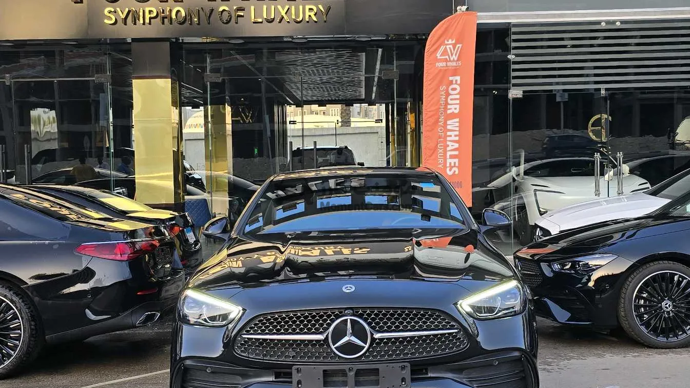 مرسيدس C200 AMG 2024 كسر زيرو بانوراما للبيع