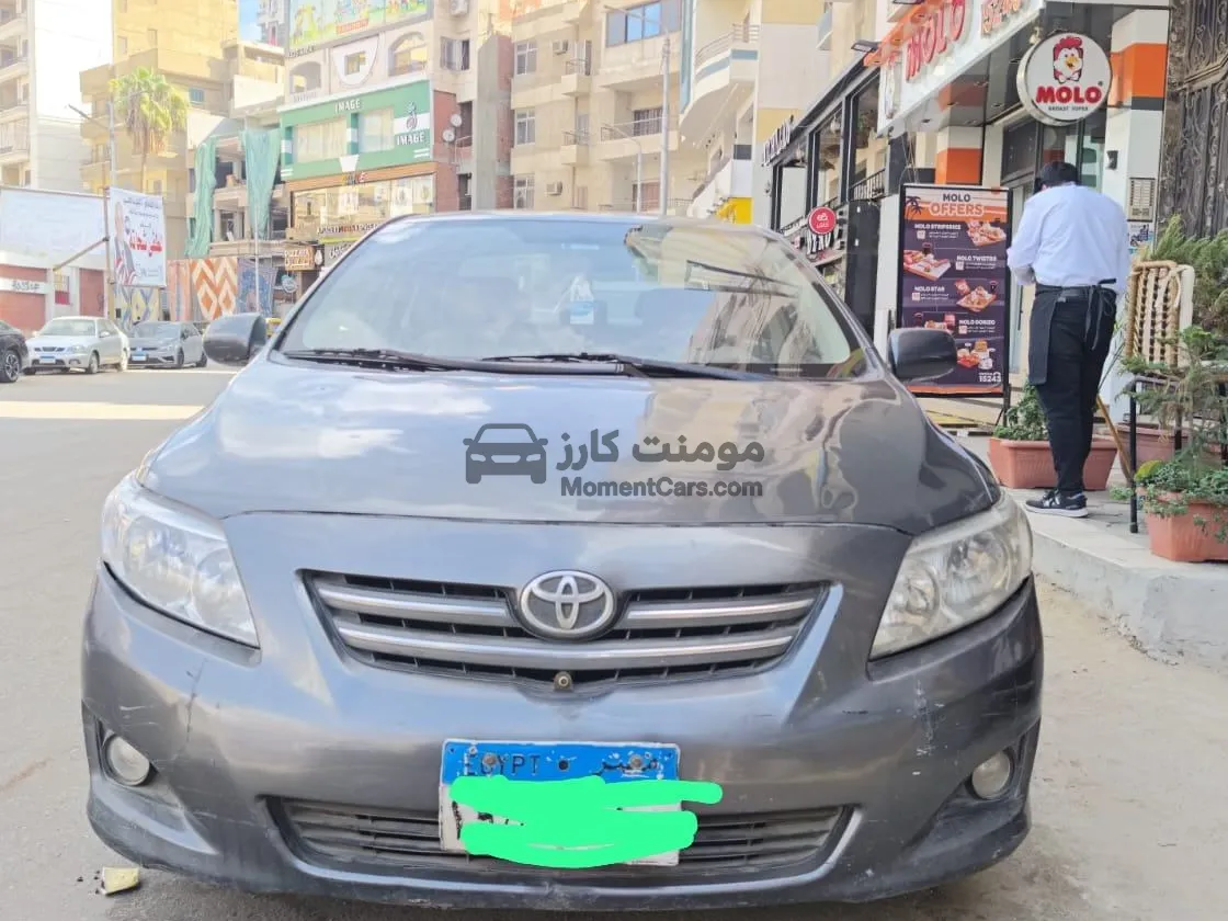 تويوتا كورولا 2009 اتوماتيك للبيع 147 ألف كم