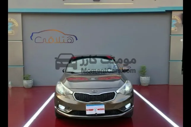 كيا سيراتو 2014 أعلى فئة فتحة سقف وبصمة للبيع