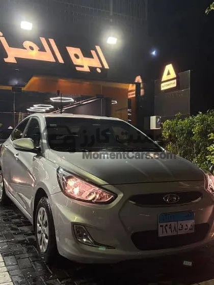 هيونداي اكسنت RB موديل 2025 تاني فئة بفتحة سقف