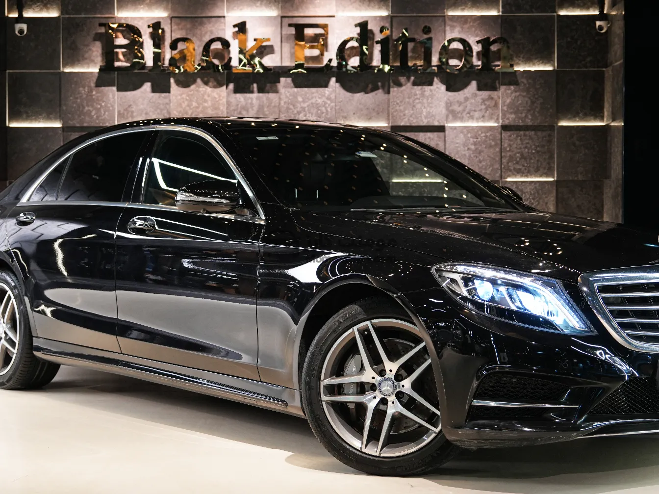 مرسيدس S400 هايبرد 2015 عداد قليل للبيع