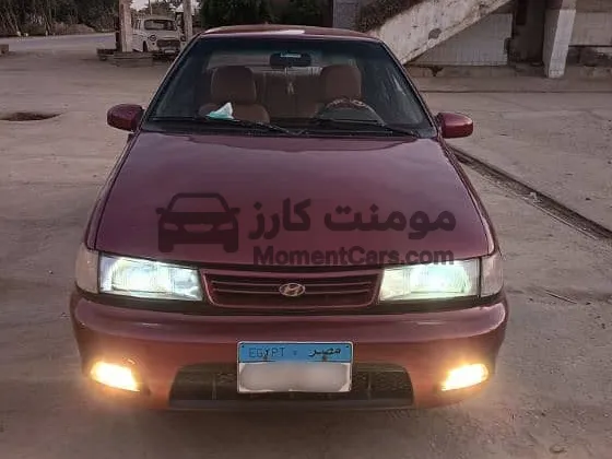 هيونداي إكسيل 1996 سيدان 1500cc خليجي للبيع