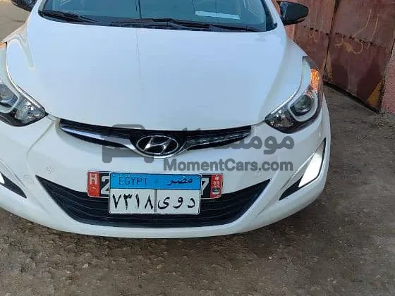 هيونداي إلنترا 2015 اتوماتيك فرش جلد للبيع