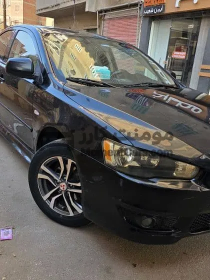 لانسر شارك 2014 أول فئة جنط اسبور بدون بوهية