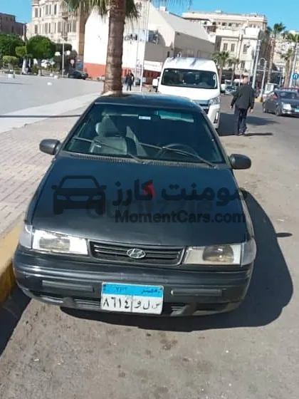 هيونداي اكسيل 1998 مانيوال 1300cc دواخل سليمة للبيع