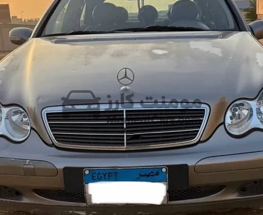 مرسيدس C180 موديل 2004 فابريكة بالكامل للبيع