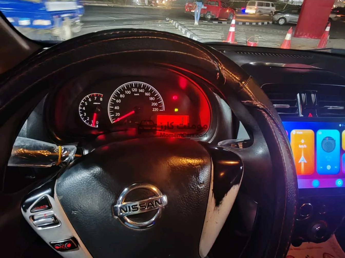 نيسان صني 2017 اتوماتيك فئة ثانية جنوط واسبويلر