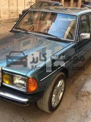 مرسيدس 200 موديل 1984 حالة جيدة رخصة سنة ونص للبيع