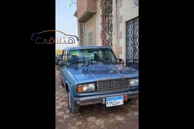 لادا 2107 موديل 2010 مانيوال كاوتش وبطارية جديدة