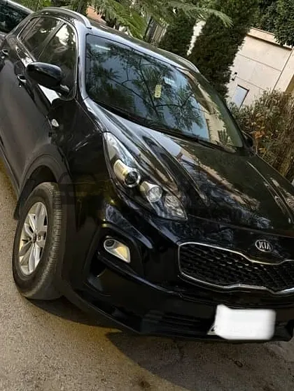 كيا سبورتاج 2022 سوداء للبيع | فابريكة بالكامل من أول مالك