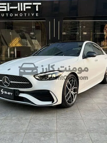 مرسيدس C180 AMG موديل 2024 عداد 18 ألف كم بأعلى التجهيزات